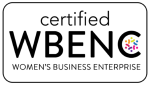 A black background with a colorful star in the middle.