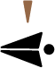 An ice cream cone with black background, perfect for an email.