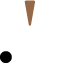 A paper airplane flying in the air.